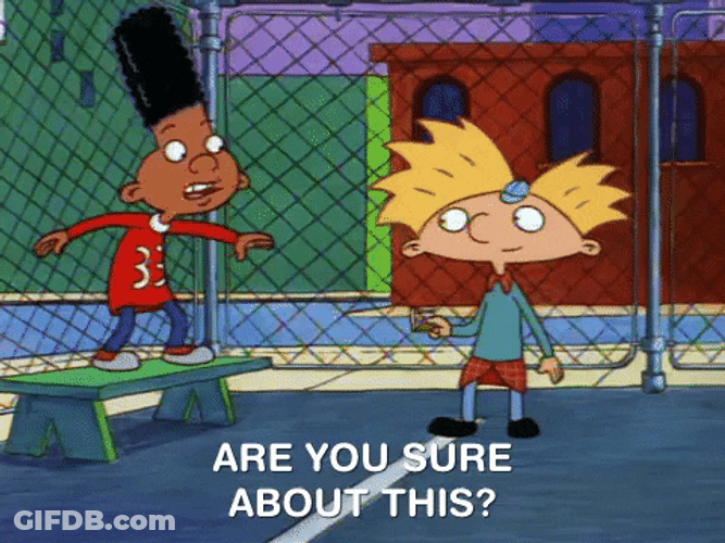 Hey Arnold Are You Sure About That GIF