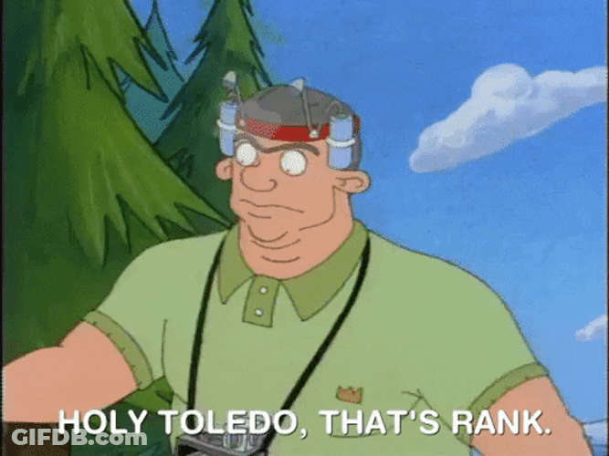 Hey Arnold Big Bob Complain Unpleasantly Smelly Package GIF