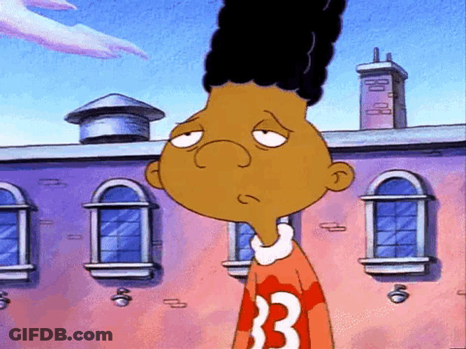 Hey Arnold Bored GIF