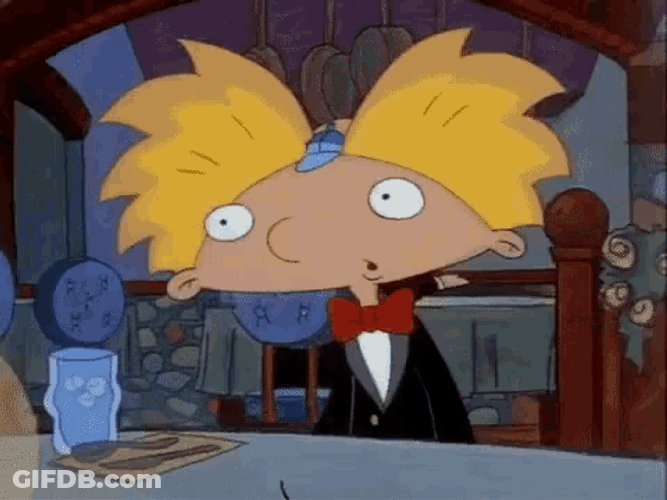Hey Arnold Shock GIF