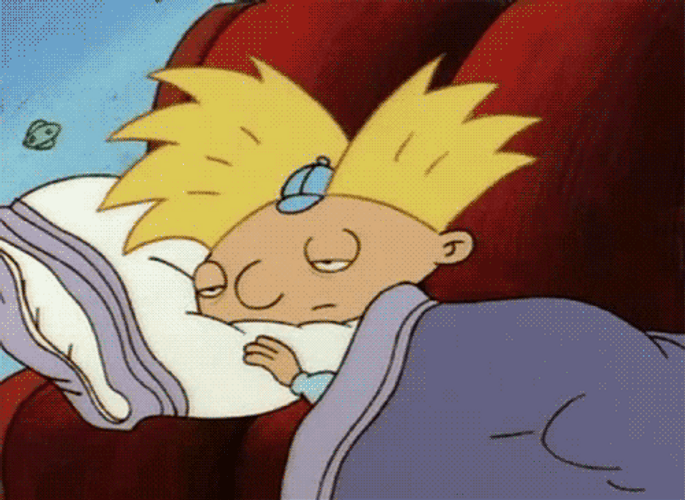 Hey Arnold! Tired Cartoon GIF