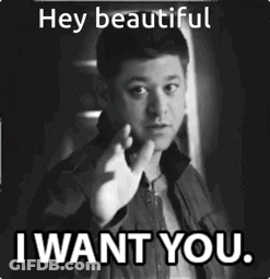 Hey Beautiful Caption GIF