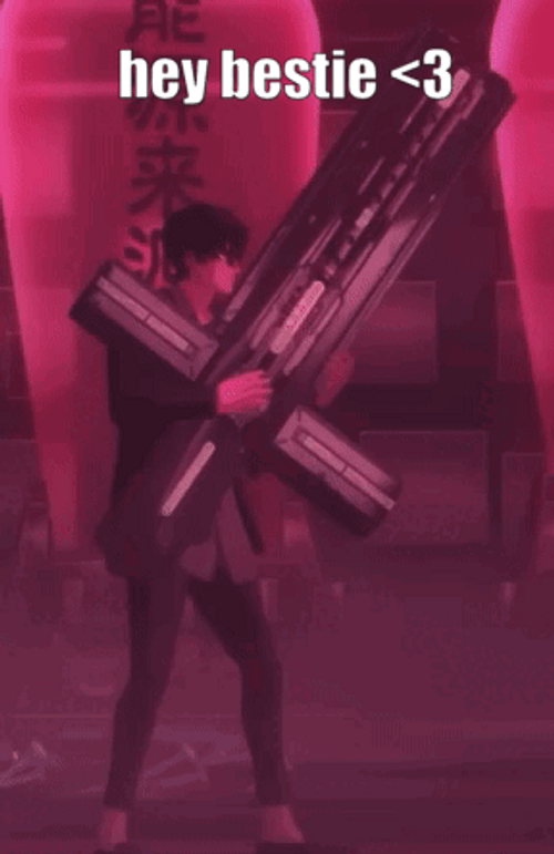 Hey Bestie Trigun Stampede GIF