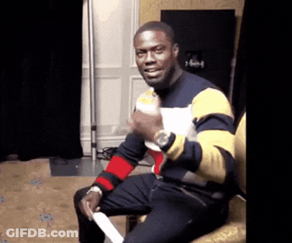 Hey Damn Wink Kevin Hart GIF