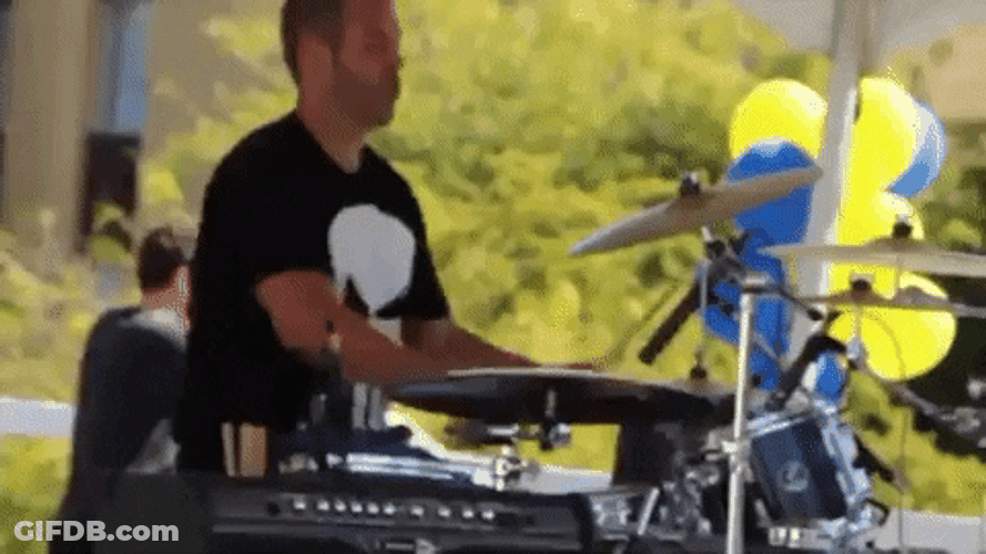 Hey Dude Drum Roll Please GIF
