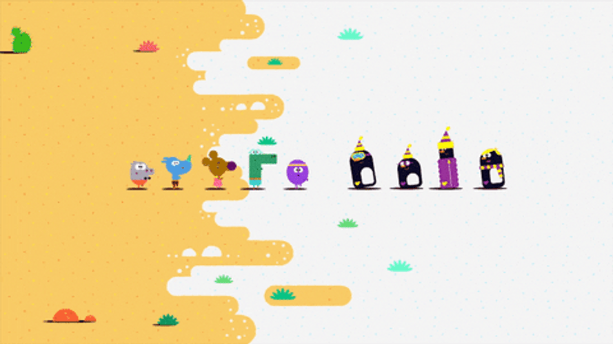 Hey Duggee Penguin Waddles GIF