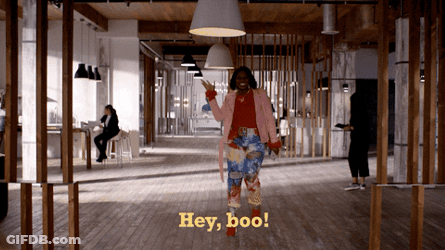 Hey Girl Hey Boo GIF