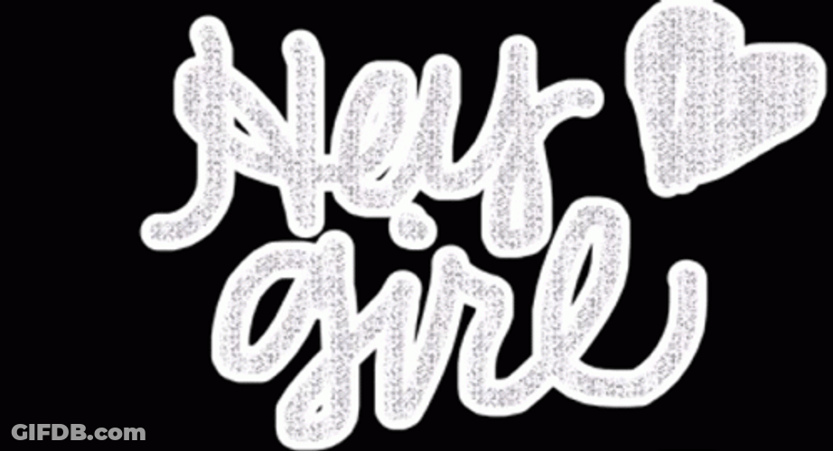 Hey Girl Hey Letters GIF