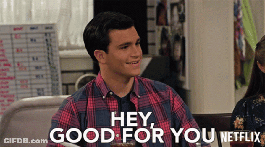 Hey Good For You Smile GIF