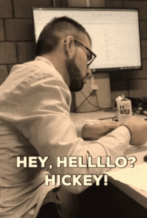 Hey Hello Hickey GIF