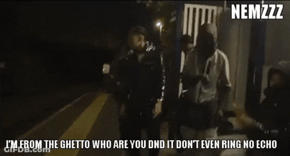 Hey I'm From The Ghetto GIF