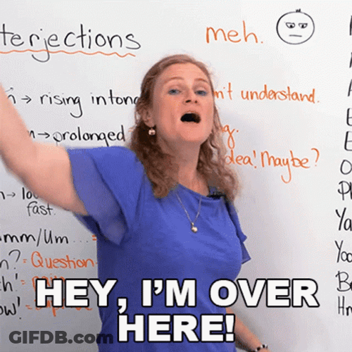 Hey Im Over Here GIF