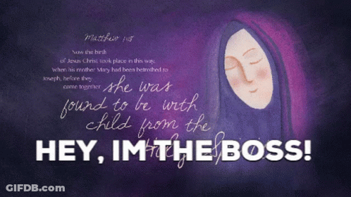 Hey Im The Boss Poster GIF