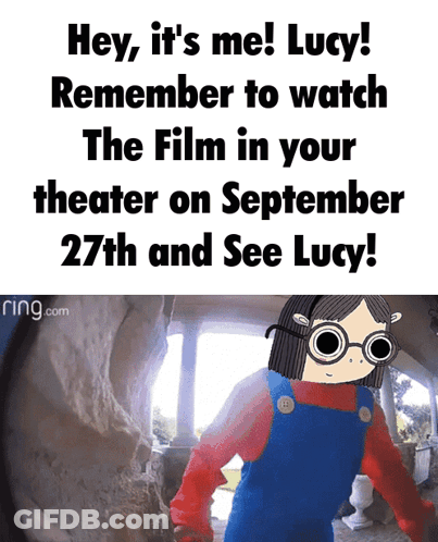 Hey It's Lucy September 27 Poster GIF