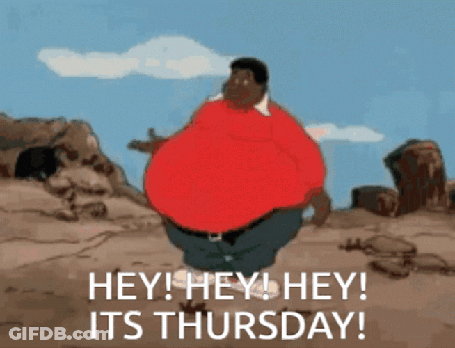 Hey It's Throwback Thursday Fat Albert GIF