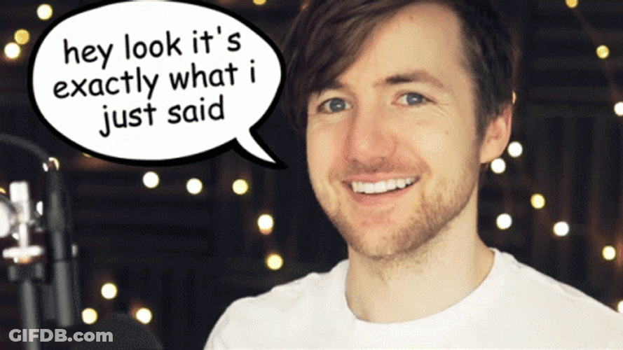 Hey Look I Said What I Said GIF