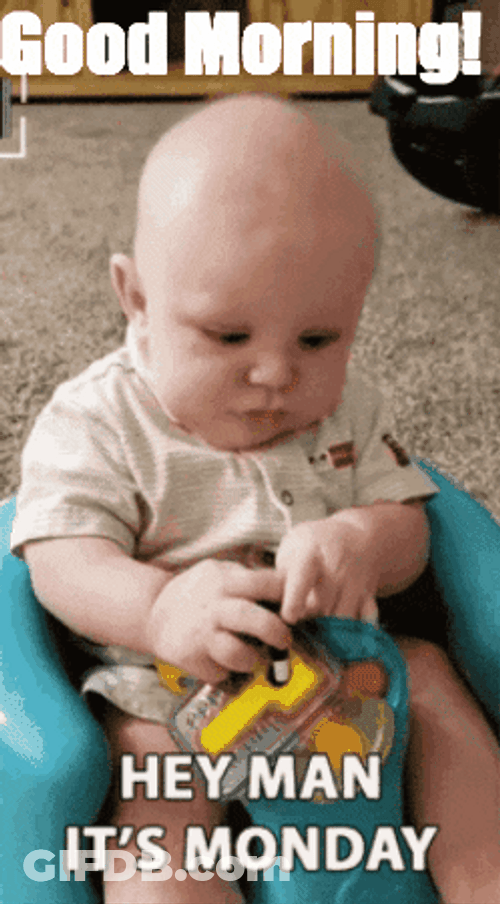 Hey Man Its Monday Monday GIF