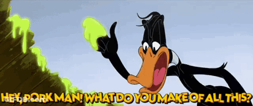 Hey Porkman What Do You Make Of All This GIF