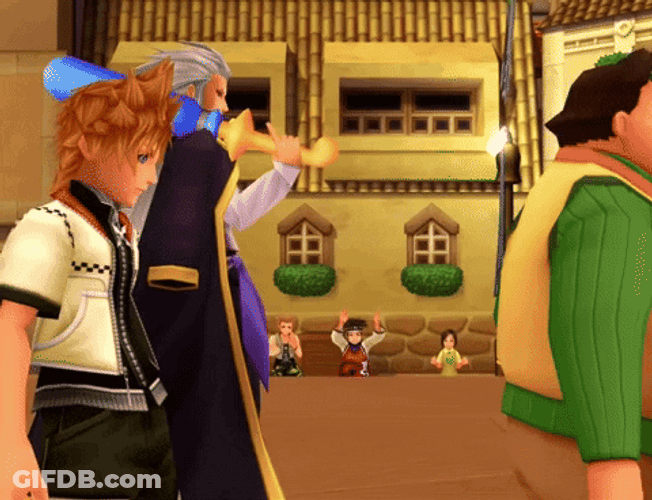 Hey Rucksack Kingdom Hearts Sora And Riku GIF