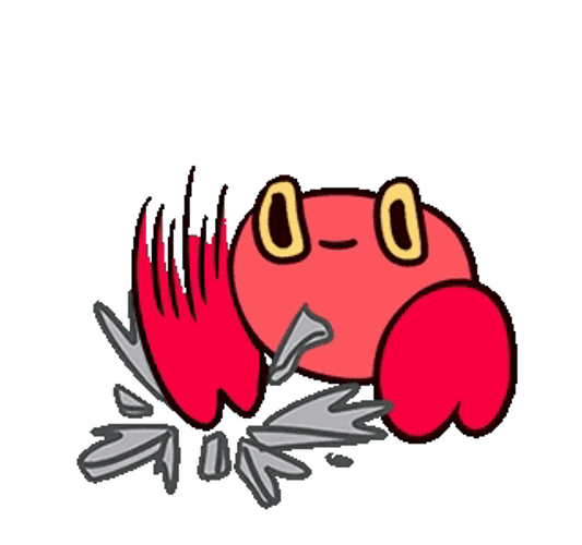 Hey Siri Show Me A Cute Crab Smashing A Laptop GIF