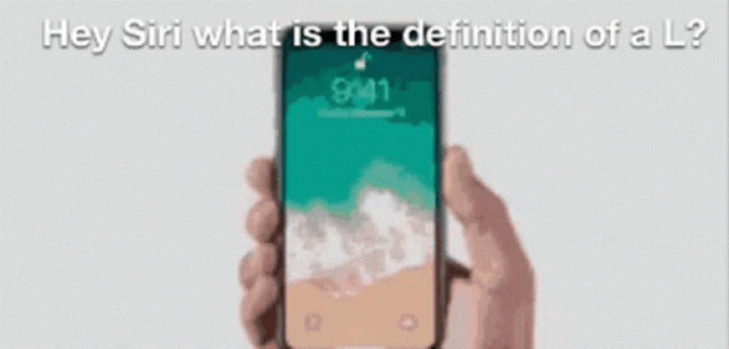 Hey Siri What Is The Definition Of A L GIF