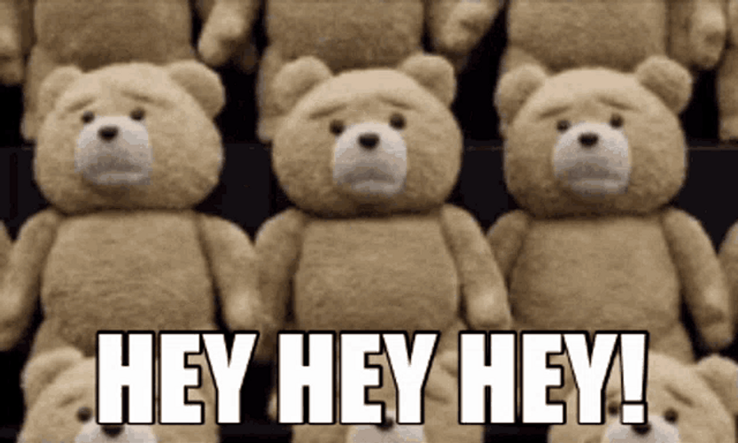 Hey Tedd Surprise GIF