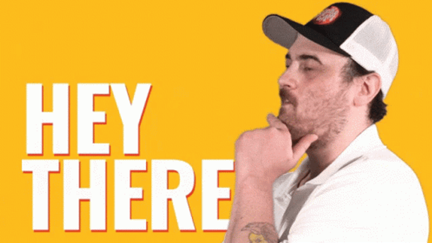 Hey There Guy Ad GIF