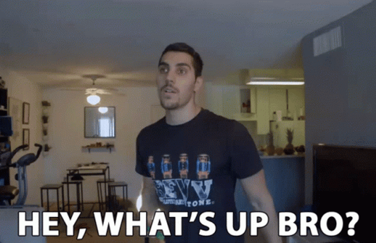 Hey Whats Up Brother Rudy Ayoub GIF