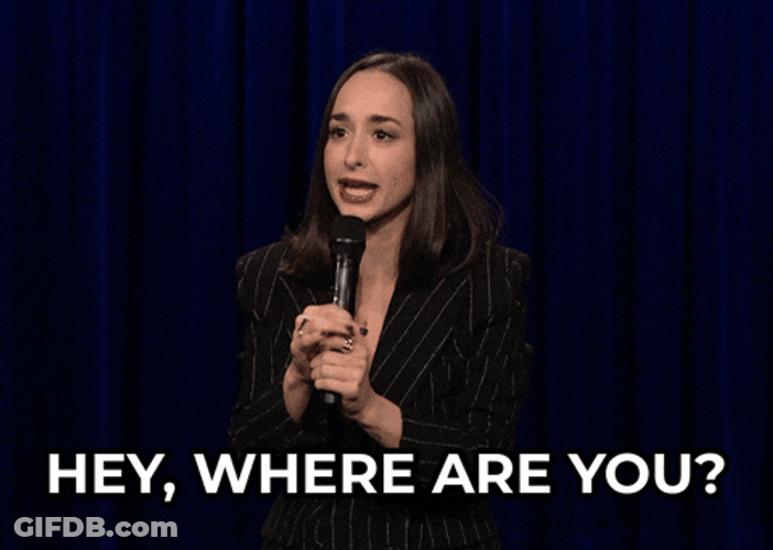 Hey Wya Ali Kolbert GIF