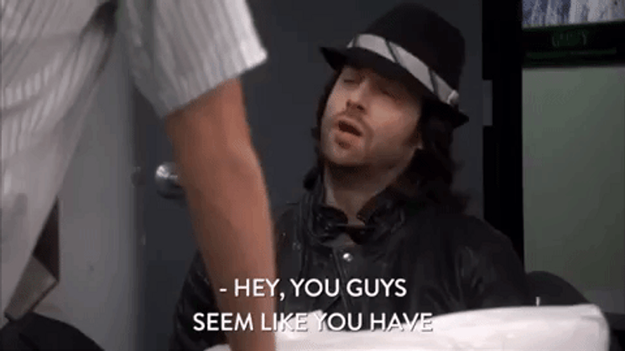 Hey You Guys Charles DeMar Comedy Central GIF