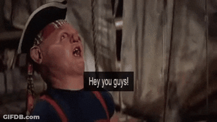 Hey You Guys Goonies Movie John Matuszak GIF
