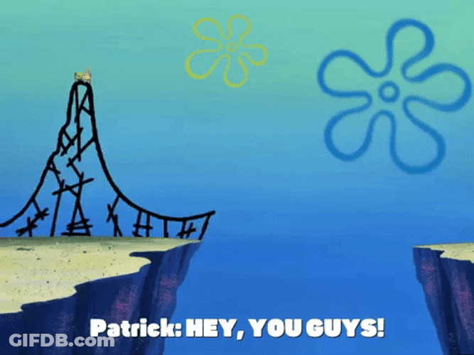 Hey You Guys Patrick Star SpongeBob Tentacles GIF