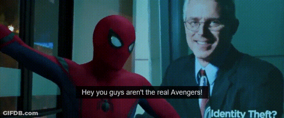Hey You Guys Spiderman Calling Criminals GIF
