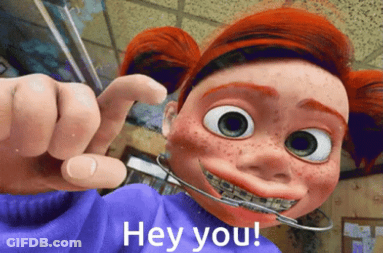 Hey You Nemo Girl With Braces GIF