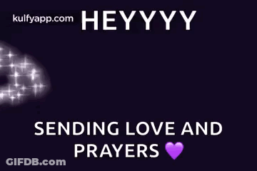 Hey YY Sending Love And Prayers GIF