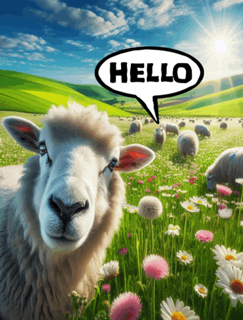 Hi Baby Funny Hello Meme GIF