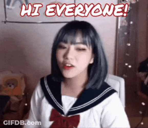 Hi Everyone Korean Student GIF
