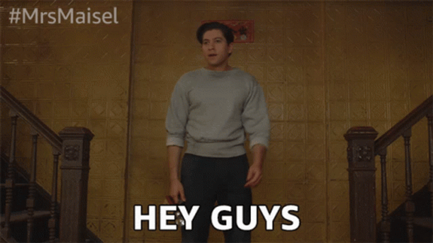 Hi Guys Its Just Me GIF