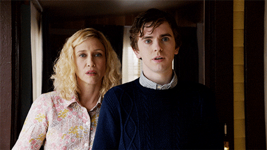Hi Hello Bates Motel GIF