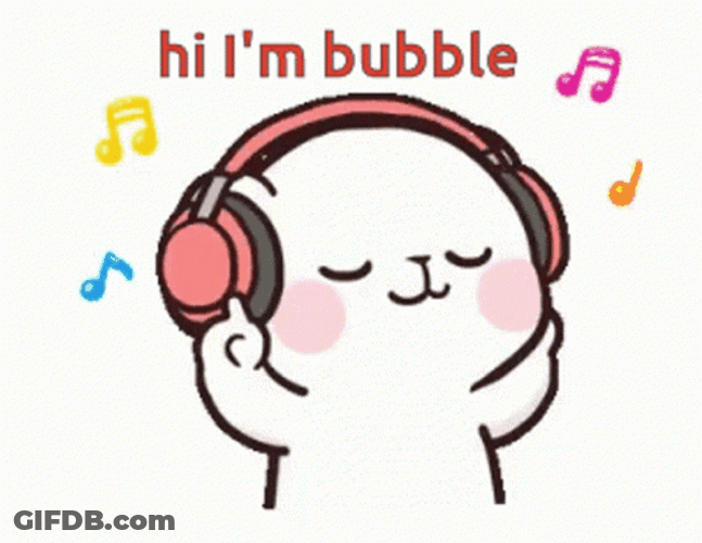 Hi I'm Bubble Dancing GIF