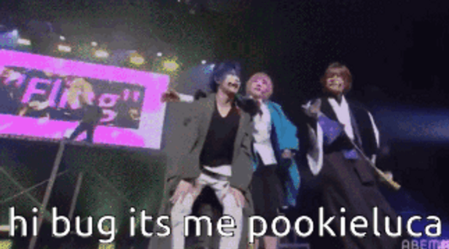 Hi Its Me And Us Kpop Idols GIF