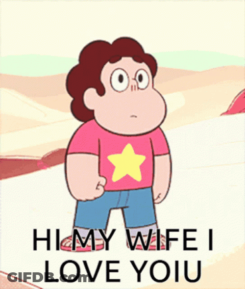Hi My Wife I Love You Steven Universe GIF