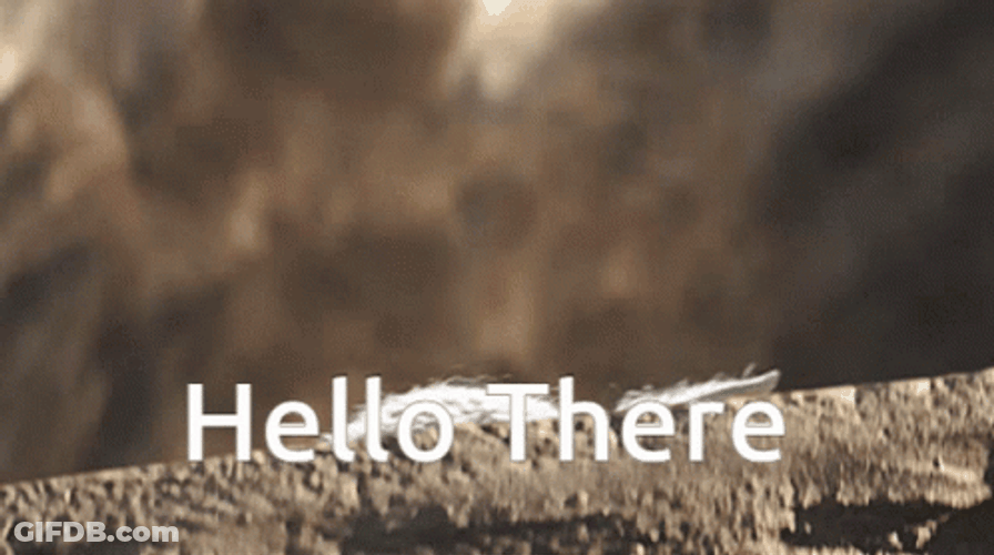 Hi There Baby Yoda Peeking GIF