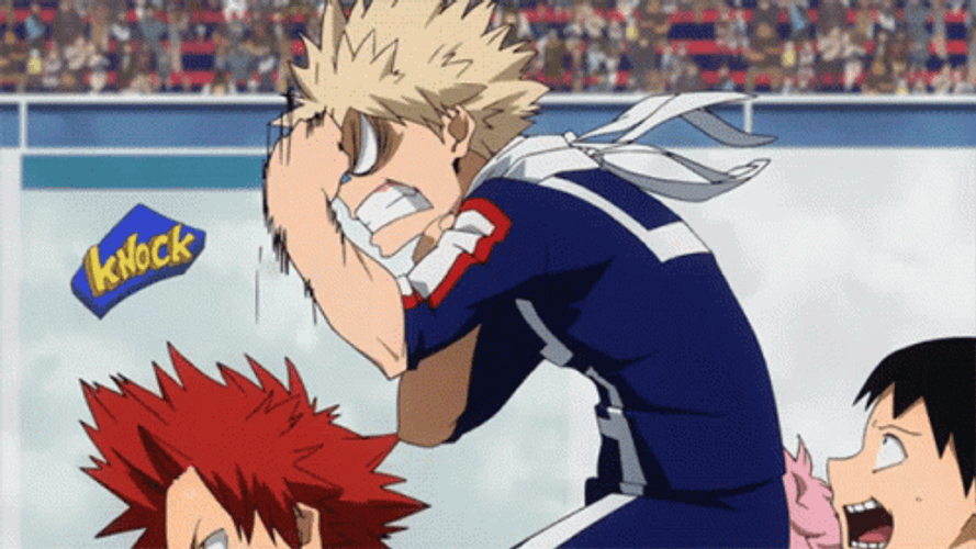 Hiatus Scene Knock Knock The Head GIF