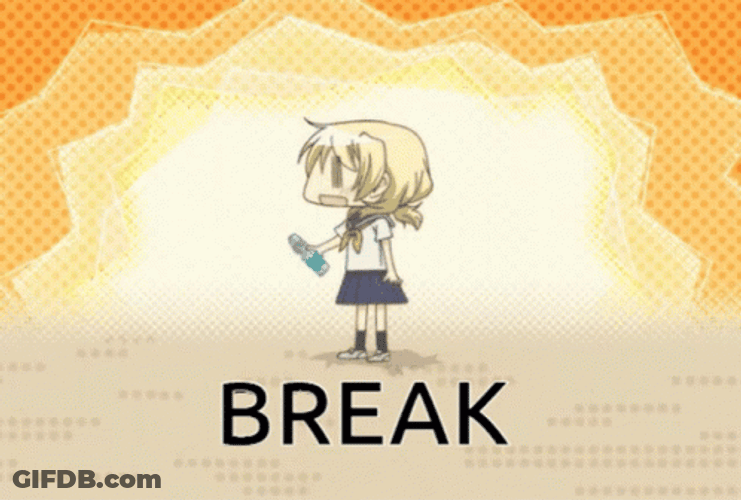 Hidamari Sketch Break The Bottle GIF
