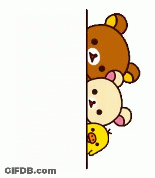 Hide And Seek Rilakkuma Animation GIF
