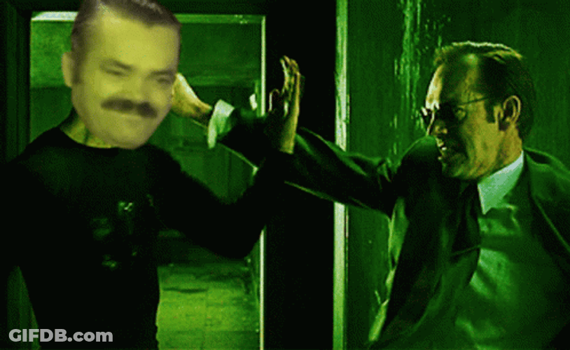 Hide Neo The Matrix GIF
