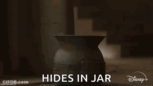 Hides In Jar GIF