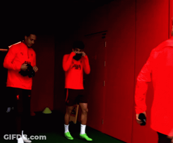 Hiding Luis Diaz GIF
