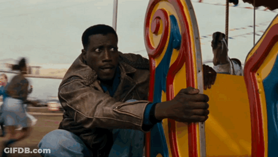 Hiding On Merry Go Round GIF